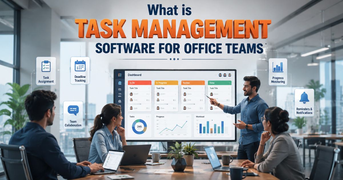 What is task management software for office teams