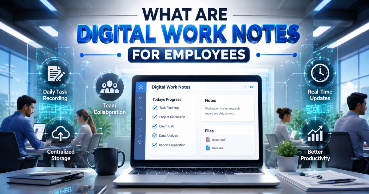 What are digital work notes for employees