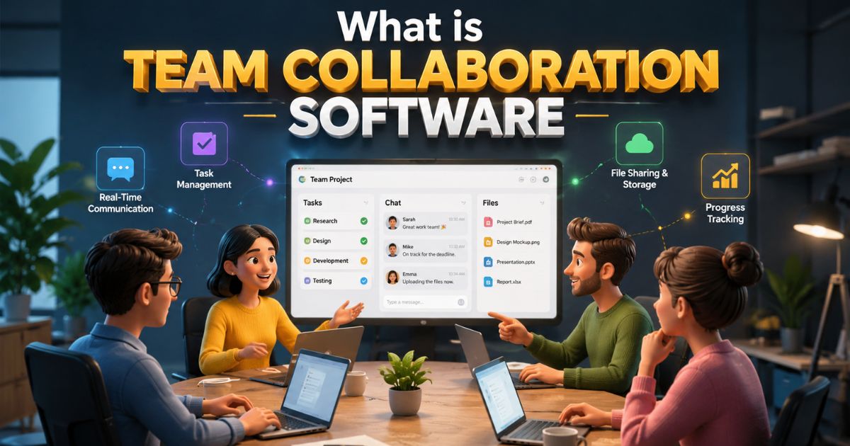 What is team collaboration software