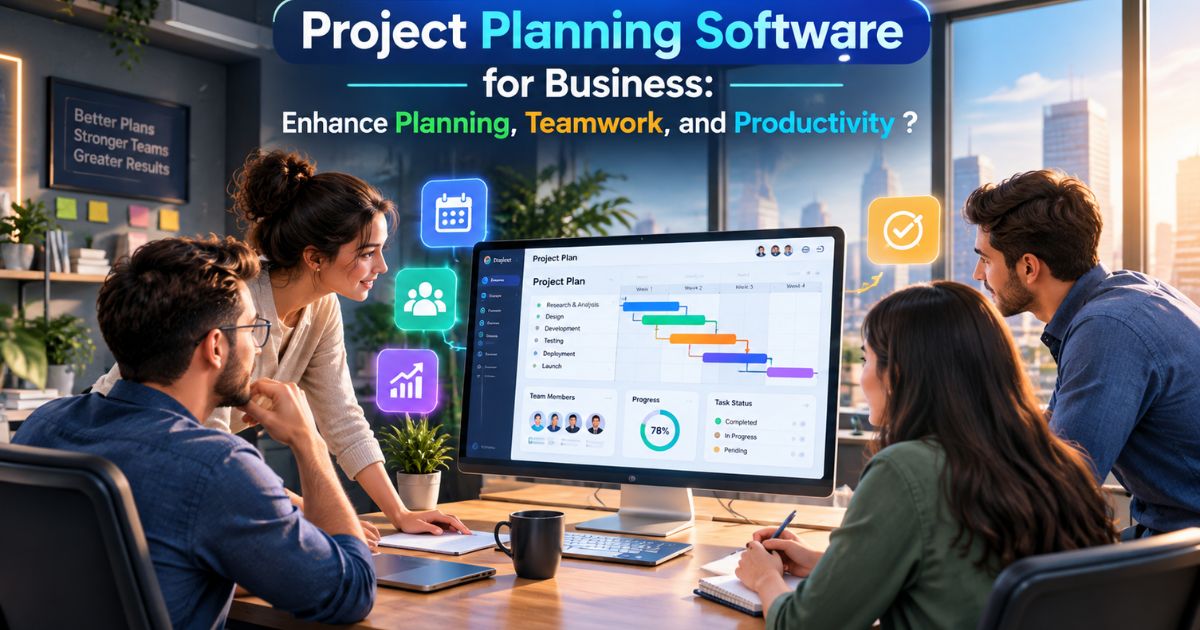 Project Planning Software for Business: Enhance Planning, Teamwork, and Productivity?