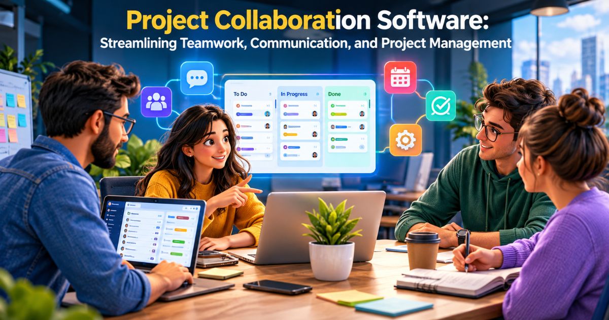 Project Collaboration Software: Streamlining Teamwork, Communication, and Project Management