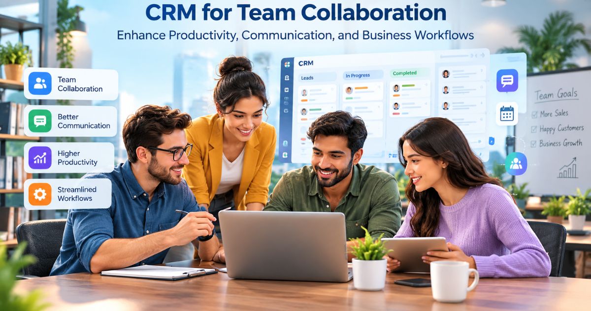 CRM for Team Collaboration Enhance Productivity, Communication, and Business Workflows